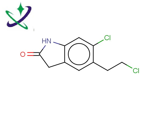 6-chloro-5-(2-chloroethyl)-1,3-dihydro-2h-indole-2-one,CAS 118289-55-7